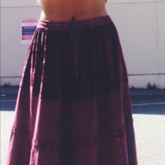 Velvet Gypsy Skirt - Picture 1 of 7